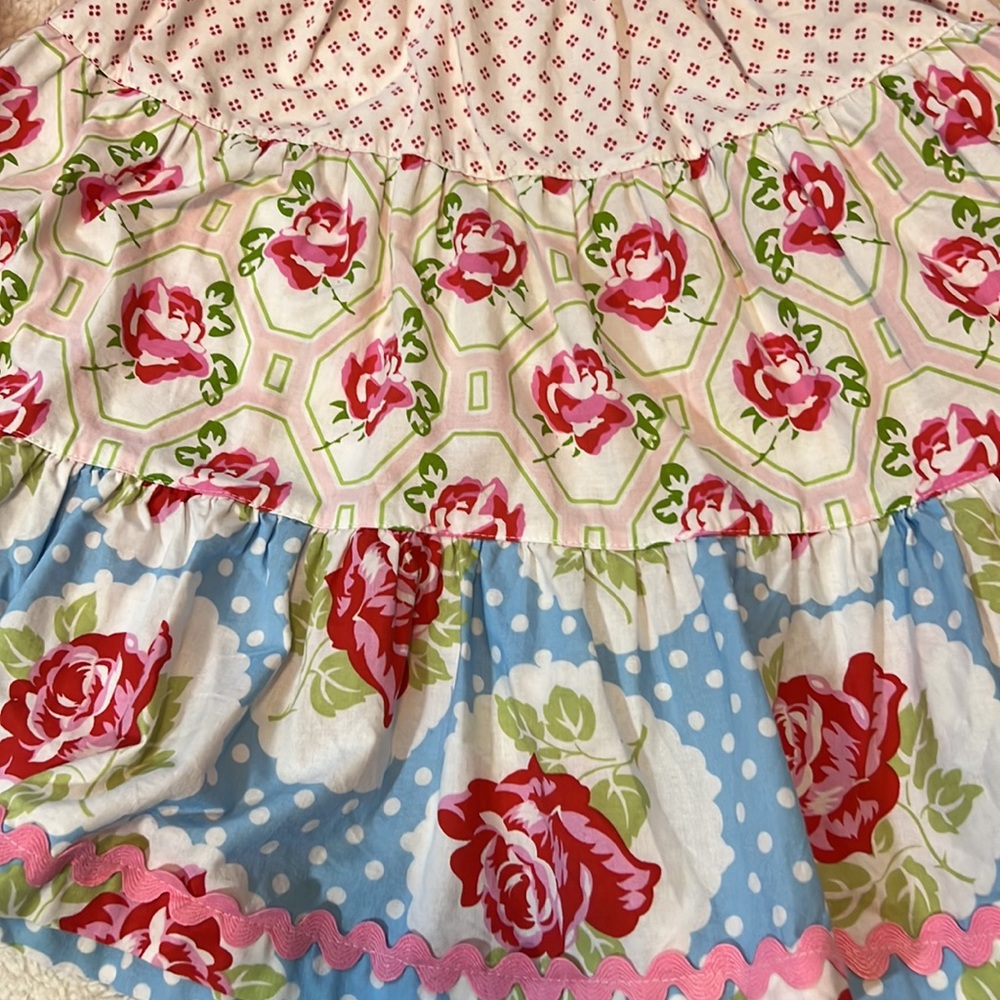 Matilda Jane Art Fair Size 4 Cherry Cheesecake Dress - Picture 2 of 5